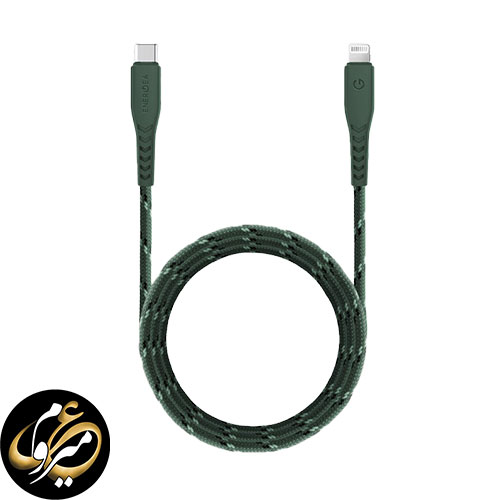 کابل USB-C به لایتنینگ انرژیا سری NYLOFLEX با استاندارد C94 طول 150cm