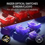 کیبورد مخصوص بازی ریزر مدل Razer Huntsman V2 Tenkeyless
