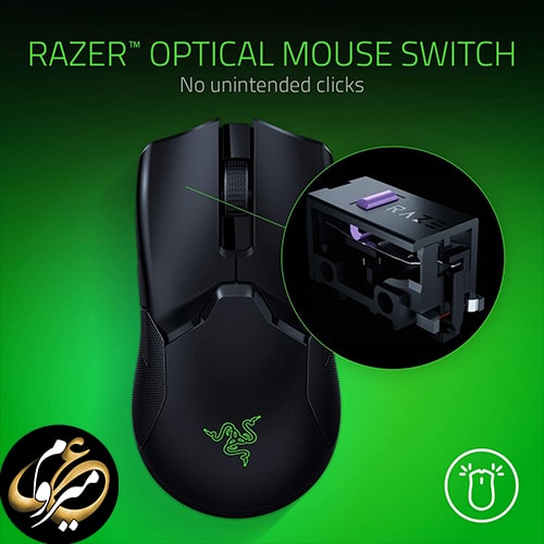 موس گیمینگ ریزر به همراه داک مدل Razer Mouse Viper Ultimate